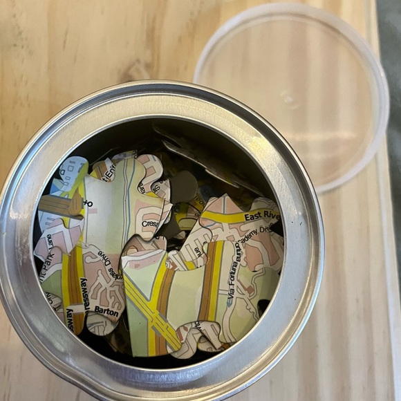 Magnetic Austin TX City Map Refrigerator 100 Piece Puzzle Fun Novelty Gift - Picture 2 of 8